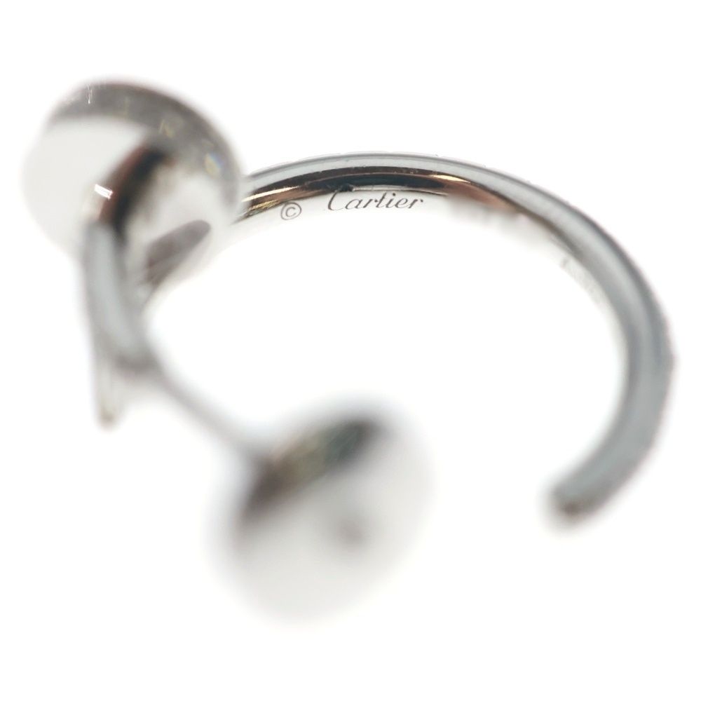 Cartier Juste Un Clou Earrings Pave Diamond — view 5
