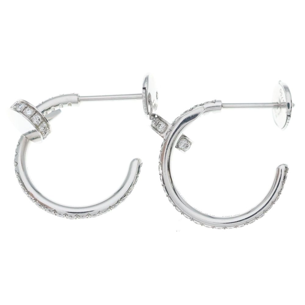 Cartier Juste Un Clou Earrings Pave Diamond — view 3