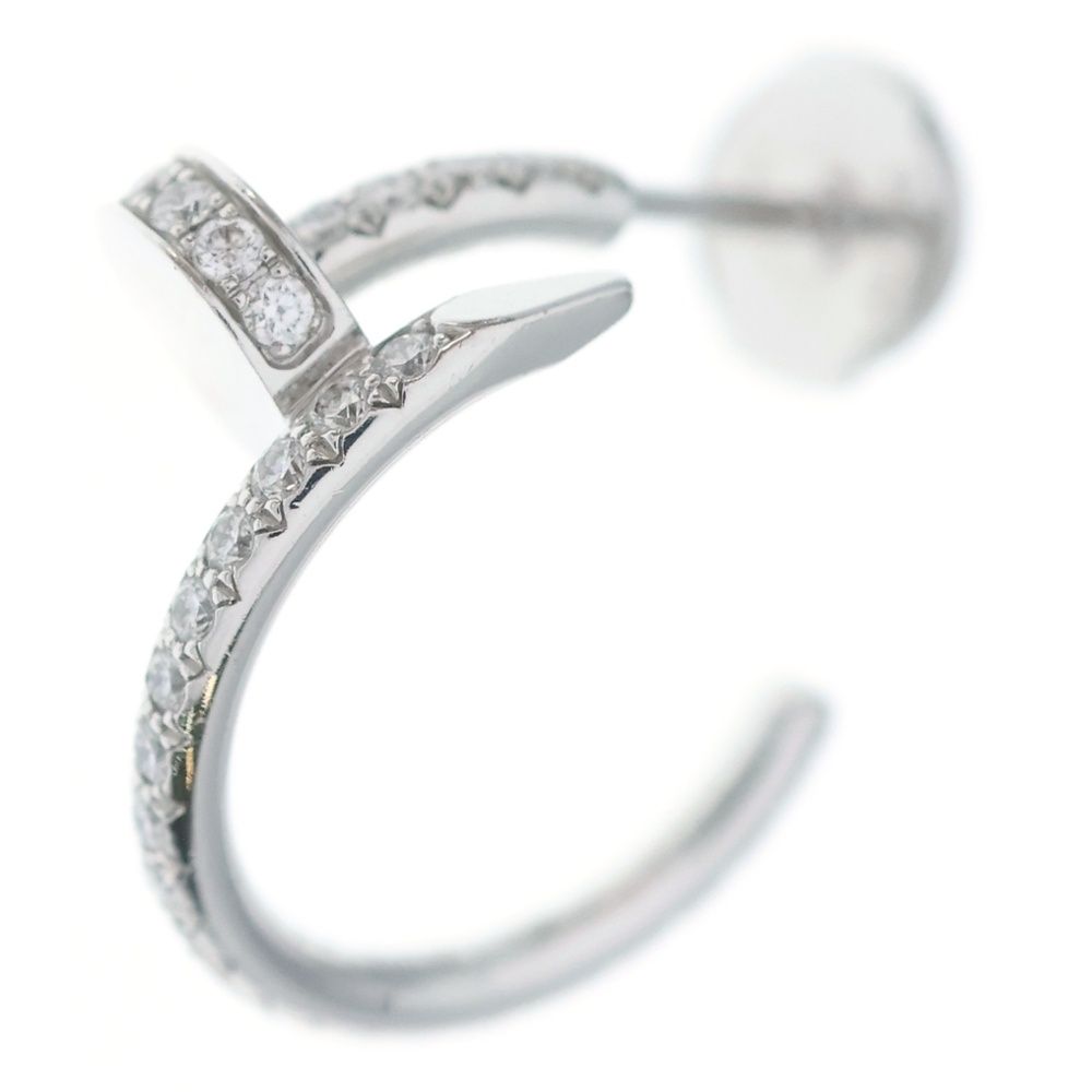 Cartier Juste Un Clou Earrings Pave Diamond
