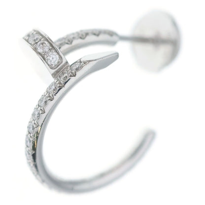 Cartier Juste Un Clou Earrings Pave Diamond