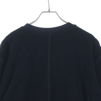 Moncler Maglia Girocollo Sleeve Logo Patch Crew Neck Sweatshirt Black — view 4