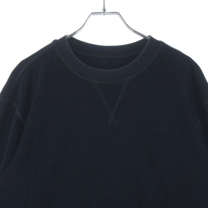 Moncler Maglia Girocollo Sleeve Logo Patch Crew Neck Sweatshirt Black — view 3