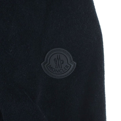 Moncler Maglia Girocollo Sleeve Logo Patch Crew Neck Sweatshirt Black — view 7