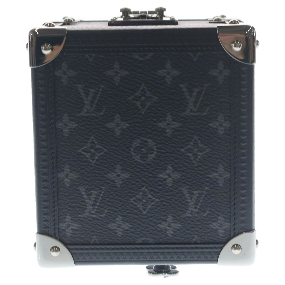 Louis Vuitton Monogram Eclipse Vivienne Poite Musical Box Case Black Shoulder — view 5