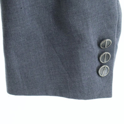 Dior Monsieur CD Logo 2 Button Single Tailored Jacket Gray — view 5