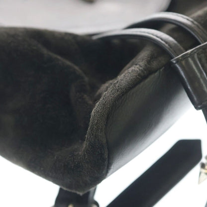 Chrome Hearts Iggy Mini Dagger Leather Backpack Black — view 8