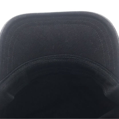 Miu Miu Logo Baseball Denim Cap Black Hat — view 5
