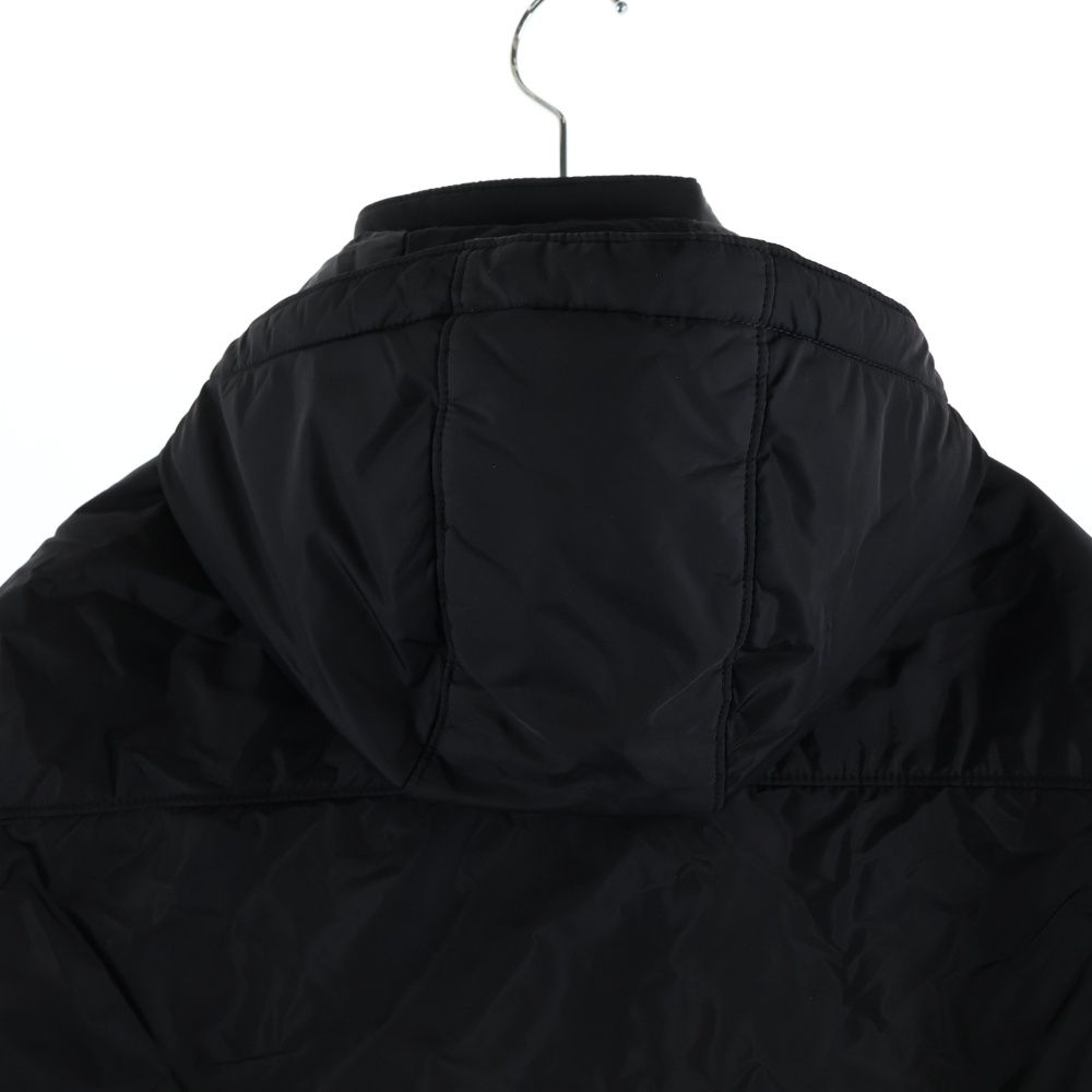 Prada Re-Nylon Puffer Down Jacket Black — view 4