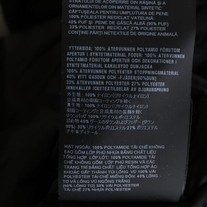 Prada Re-Nylon Puffer Down Jacket Black — view 7