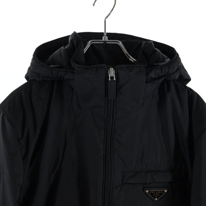 Prada Re-Nylon Puffer Down Jacket Black — view 3