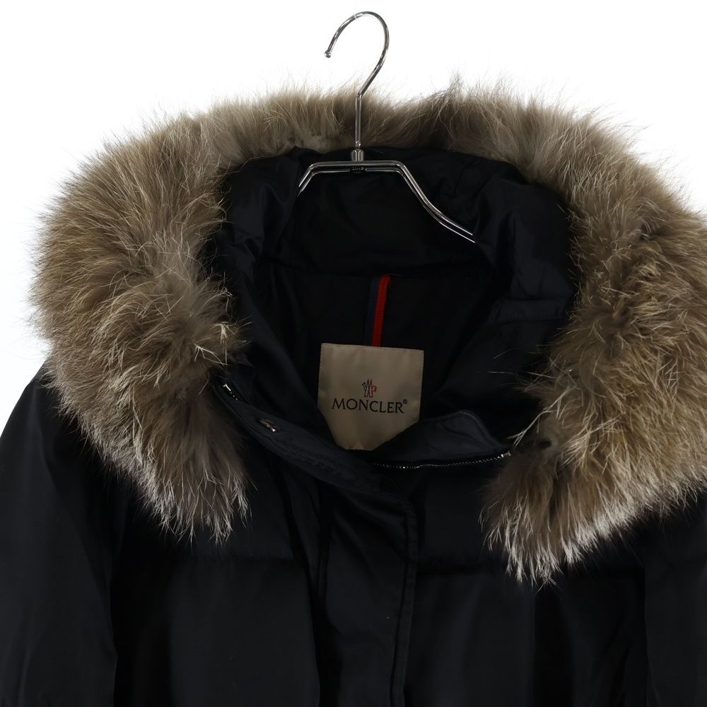 Moncler Fatsialfur Giubbotto Down Jacket Black — view 3