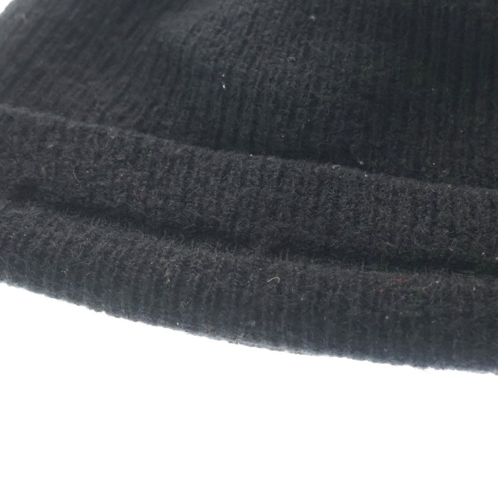 Chrome Hearts Wool Watch Cap CH Plus Embroidery Cap Knit Hat Black — view 6