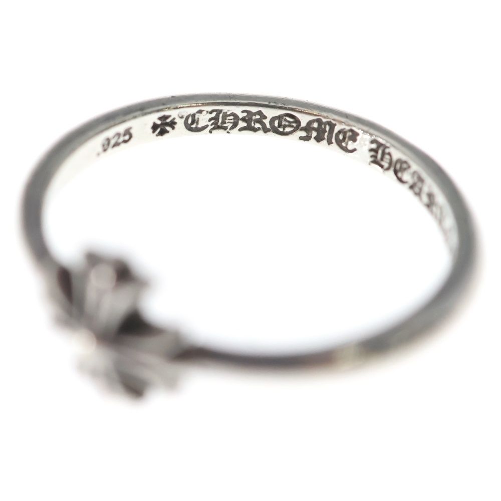 Chrome Hearts Bubblegum CH Pls CH Plastic Sling Silver Ring — view 5