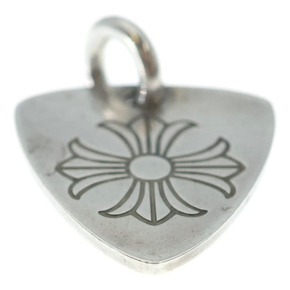 Chrome Hearts Guitar Pick Pendant Top Silver — view 5