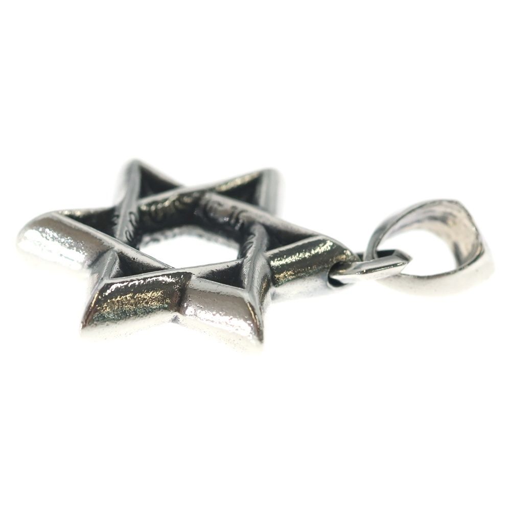 Chrome Hearts Star of David Pendant Necklace Silver — view 3