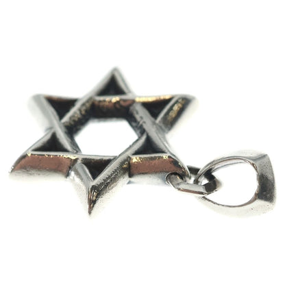 Chrome Hearts Star of David Pendant Necklace Silver — view 6