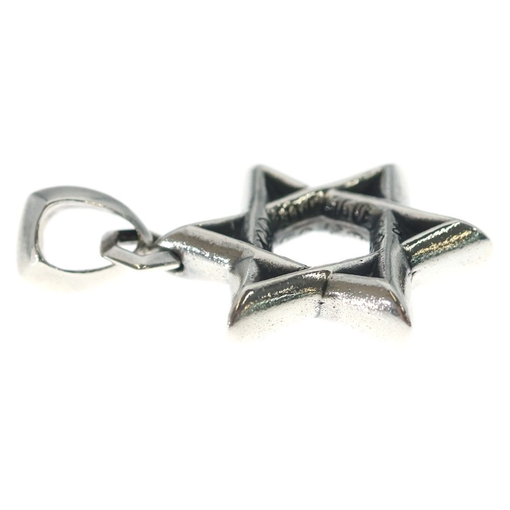 Chrome Hearts Star of David Pendant Necklace Silver — view 4