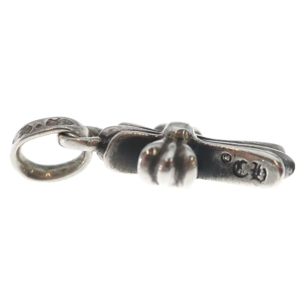 Chrome Hearts Crs Baby Fat Cross Pendant Top Silver — view 4