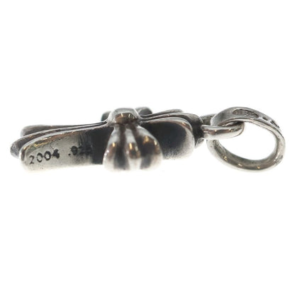 Chrome Hearts Crs Baby Fat Cross Pendant Top Silver — view 3