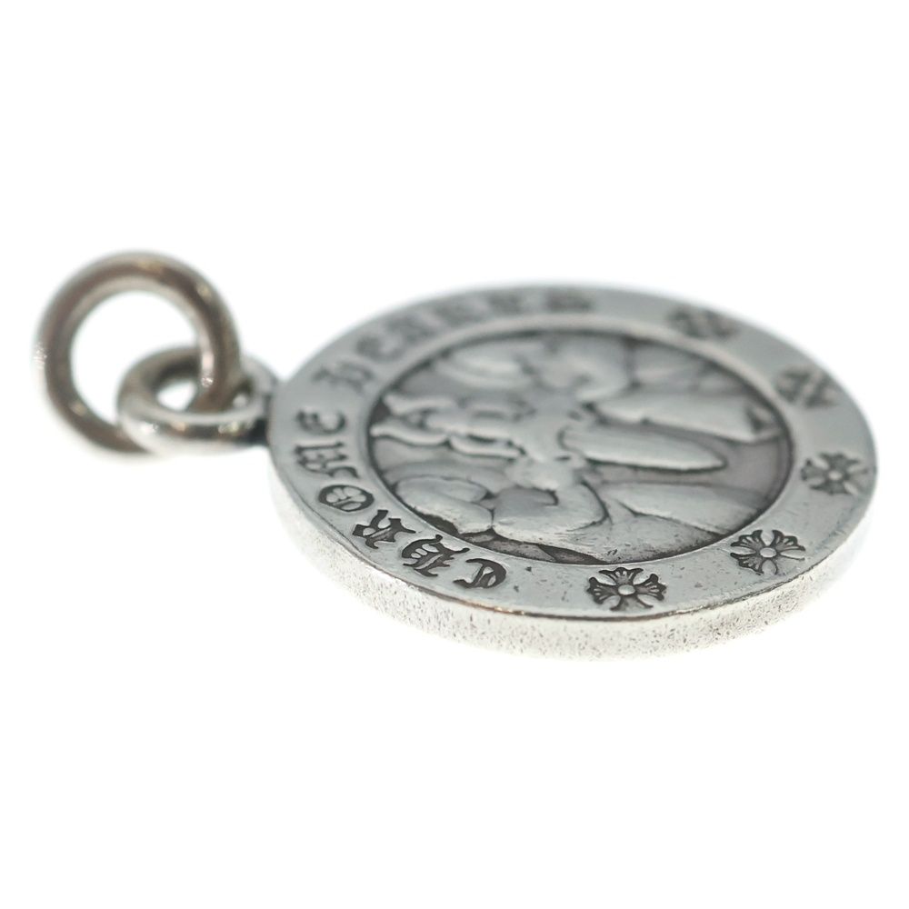 Chrome Hearts Chrm Angl Mdl V2 Angel Medal Charm Pendant Top Silver — view 4