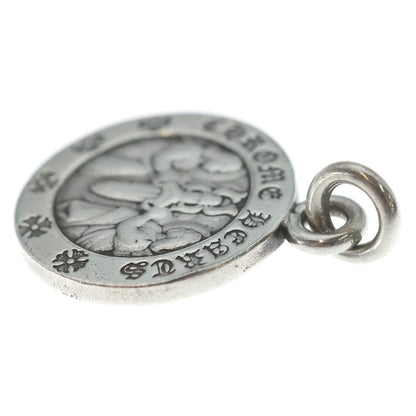 Chrome Hearts Chrm Angl Mdl V2 Angel Medal Charm Pendant Top Silver — view 6