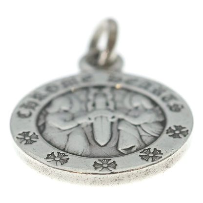 Chrome Hearts Chrm Angl Mdl V2 Angel Medal Charm Pendant Top Silver — view 5