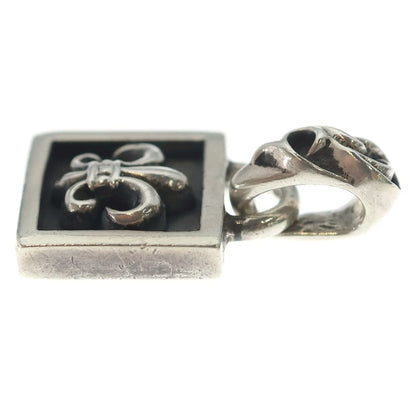 Chrome Hearts Framed BS Fluer BS Charm Pendant Top Silver — view 3