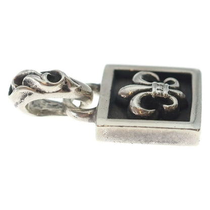 Chrome Hearts Framed BS Fluer BS Charm Pendant Top Silver — view 4