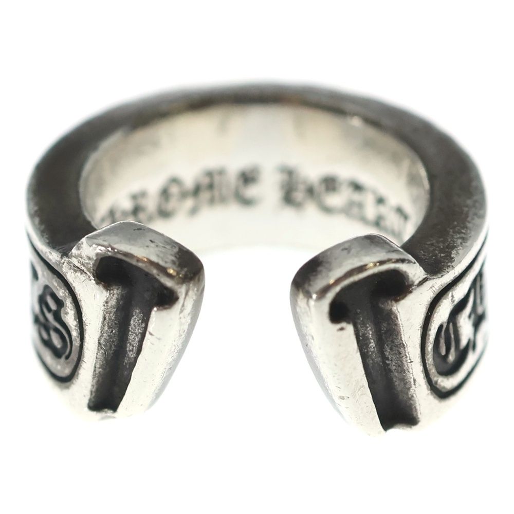 Chrome Hearts LG Scroll Label Ring Silver — view 2