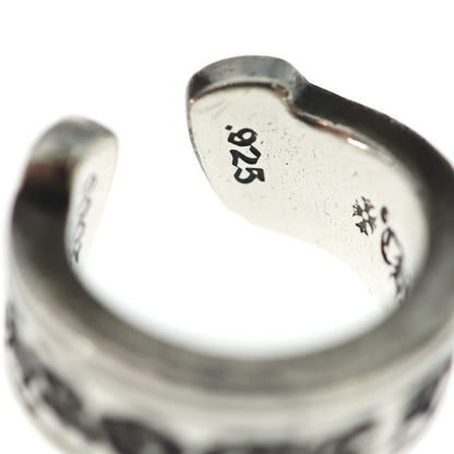 Chrome Hearts LG Scroll Label Ring Silver — view 6