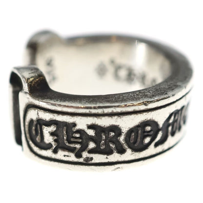 Chrome Hearts LG Scroll Label Ring Silver — view 3