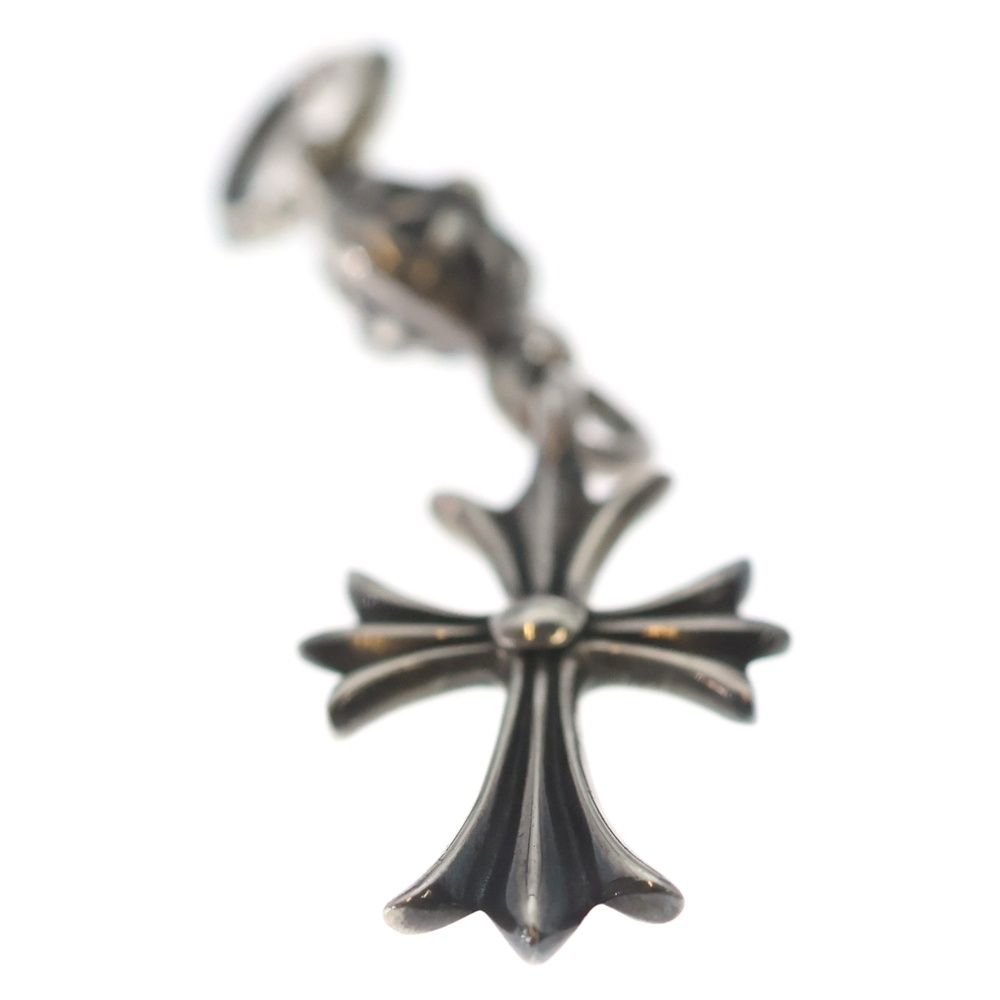 Chrome Hearts Tny CH Crs 1 Ball Tiny CH Cross Charm Pendant Top Silver — view 5