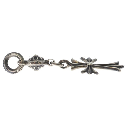 Chrome Hearts Tny CH Crs 1 Ball Tiny CH Cross Charm Pendant Top Silver — view 4