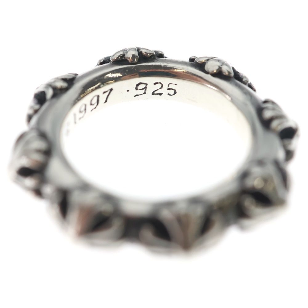 Chrome Hearts Cross Band Ring Silver — view 6