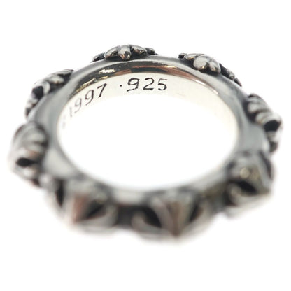 Chrome Hearts Cross Band Ring Silver — view 6