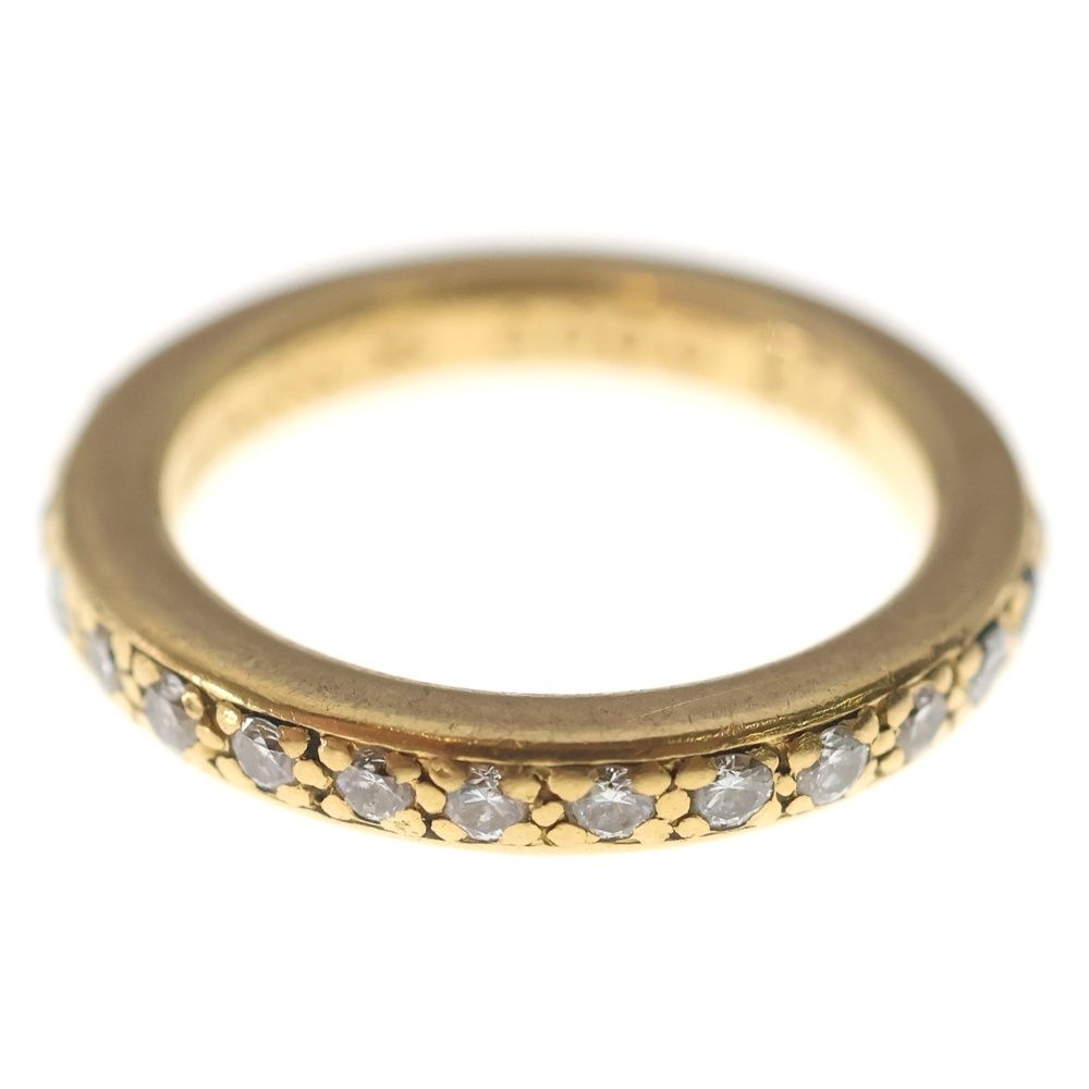 Chrome Hearts 22k Tfl P D Tfl Ring Pave Diamond Gold — view 3