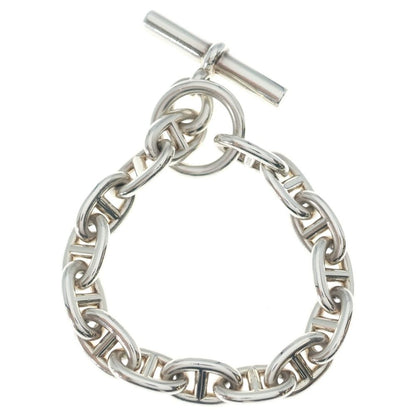 Hermes Chaine D'ancre MM 15 Piece Chain Silver Necklace — view 2