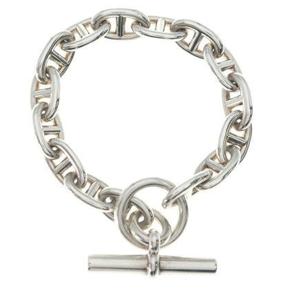 Hermes Chaine D'ancre MM 15 Piece Chain Silver Necklace