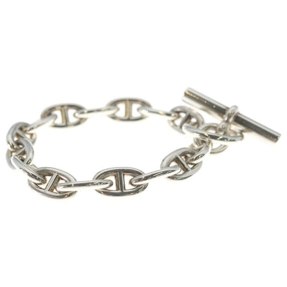 Hermes Chaine D'ancre MM 15 Piece Chain Silver Necklace — view 3