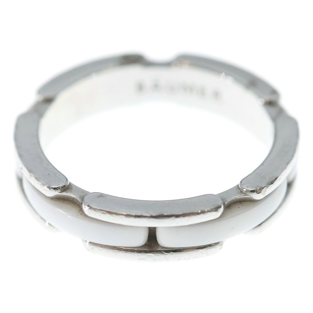 Chanel Ultra Collection Ring White Silver Ce