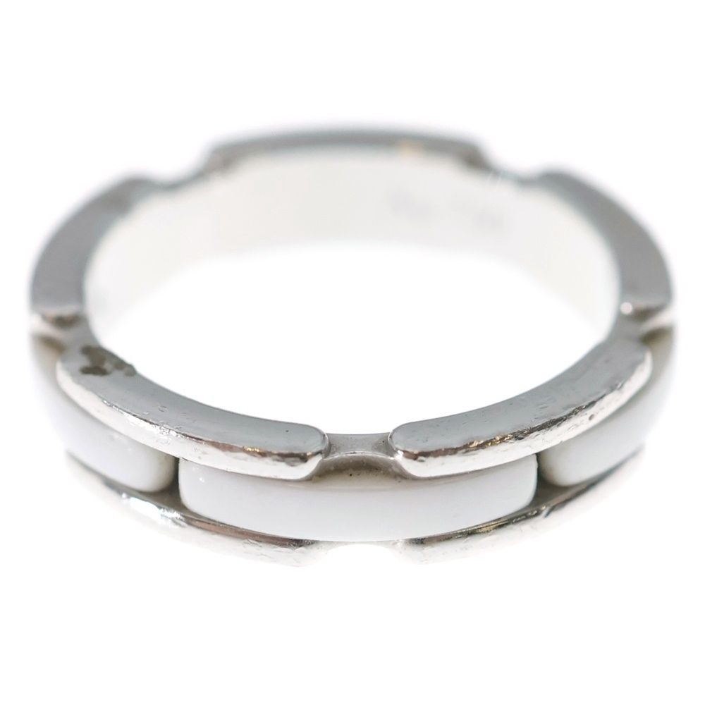 Chanel Ultra Collection Ring White Silver Ce — view 3