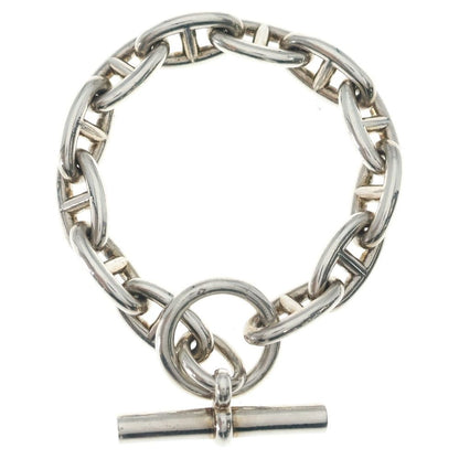 Hermes Chaine D'ancre GM Bracelet 12 Pieces Chain Silver