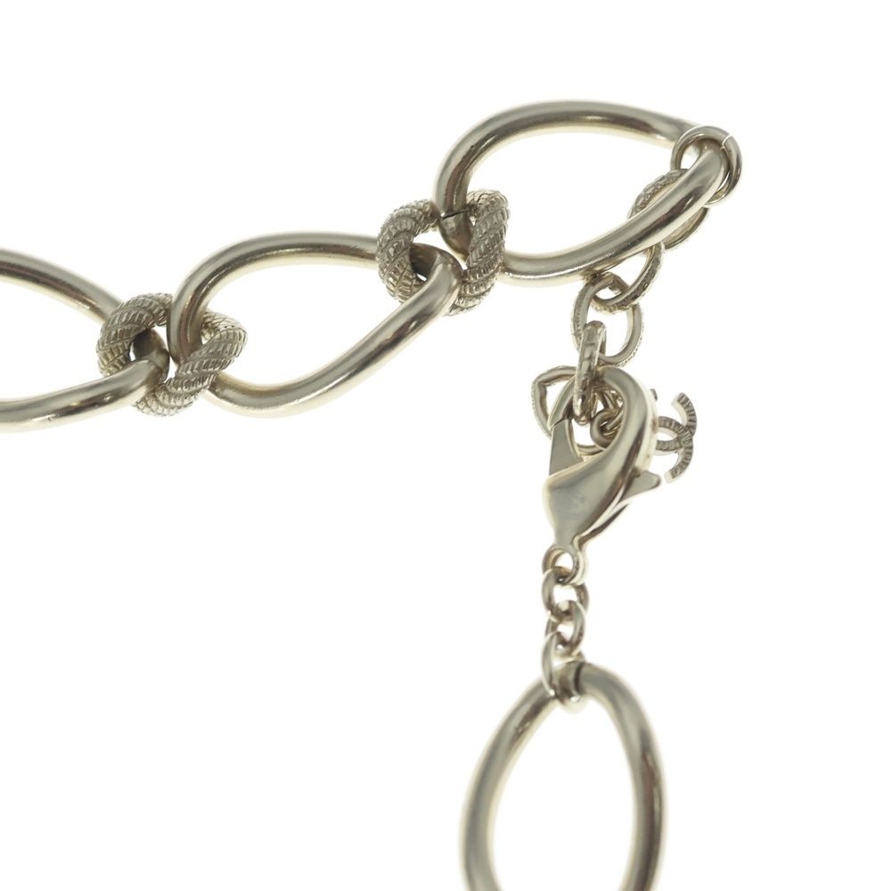 Chanel CC Logo Chain Necklace Pendant Gold — view 4
