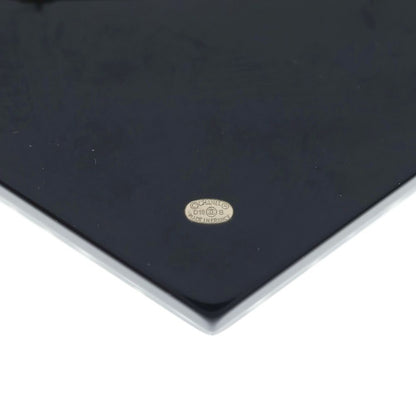 Chanel Coco Neige Brooch Pin Badge Black Silver — view 6