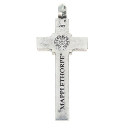 Chrome Hearts Mapple Thorpe Crs Sml Mapplethorpe Small Cross Pendant Top Silver — view 2