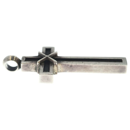 Chrome Hearts Mapple Thorpe Crs Sml Mapplethorpe Small Cross Pendant Top Silver — view 4
