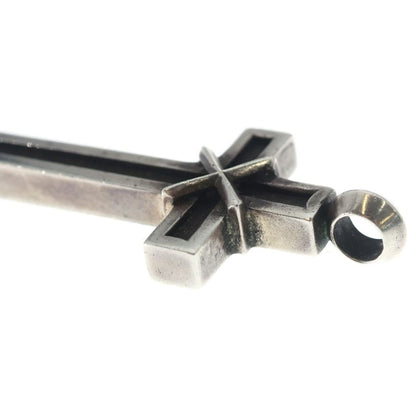 Chrome Hearts Mapple Thorpe Crs Sml Mapplethorpe Small Cross Pendant Top Silver — view 6