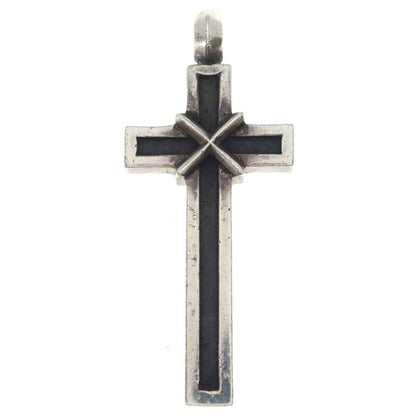 Chrome Hearts Mapple Thorpe Crs Sml Mapplethorpe Small Cross Pendant Top Silver