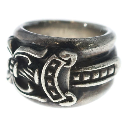 Chrome Hearts Dagger Ring Silver