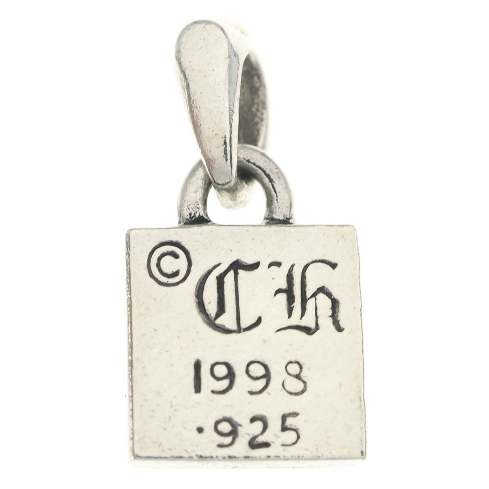 Chrome Hearts Framed CH Plus Charm Pendant Top Silver — view 2